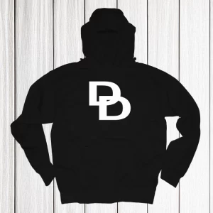 Black DD hoodie