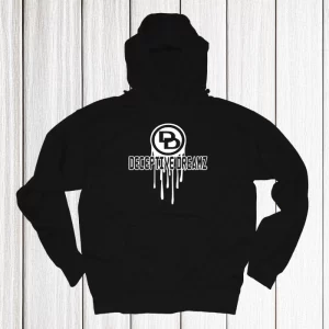 Black Retro hoodie