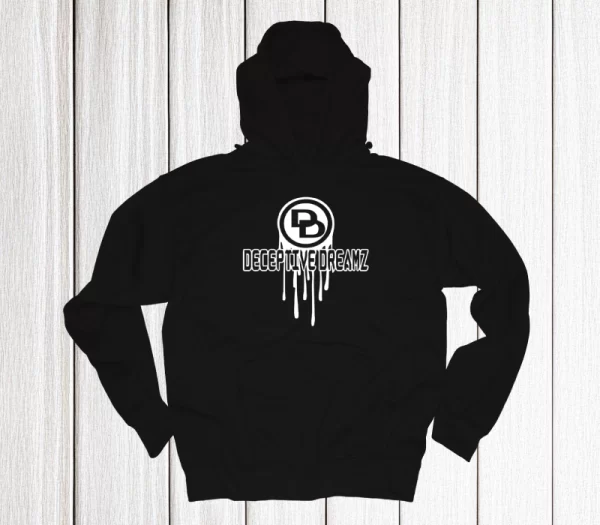 Black Retro hoodie