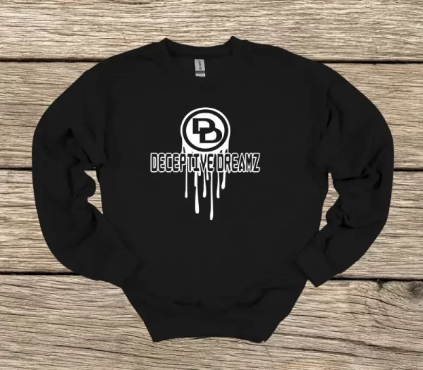 Pullovers black Retro white