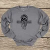 Pullovers grey Retro black