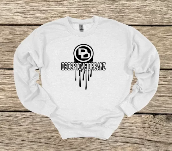 Pullovers white Retro black