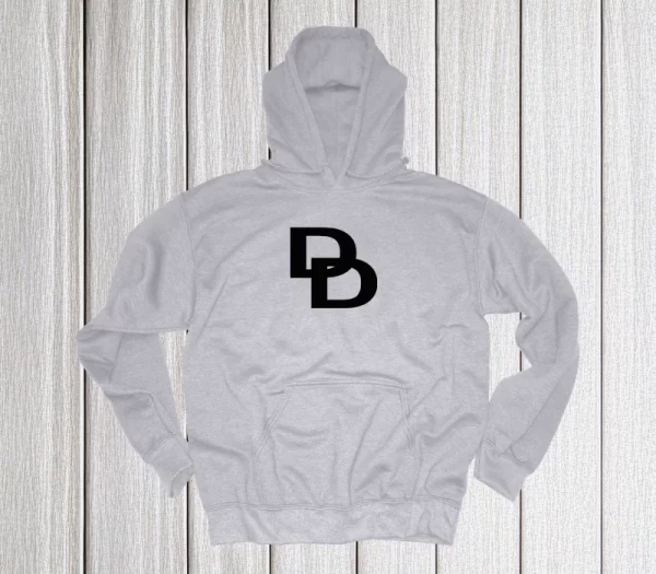 grey DD hoodie