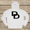 white hoodie dd black