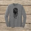 Grey LS drip black